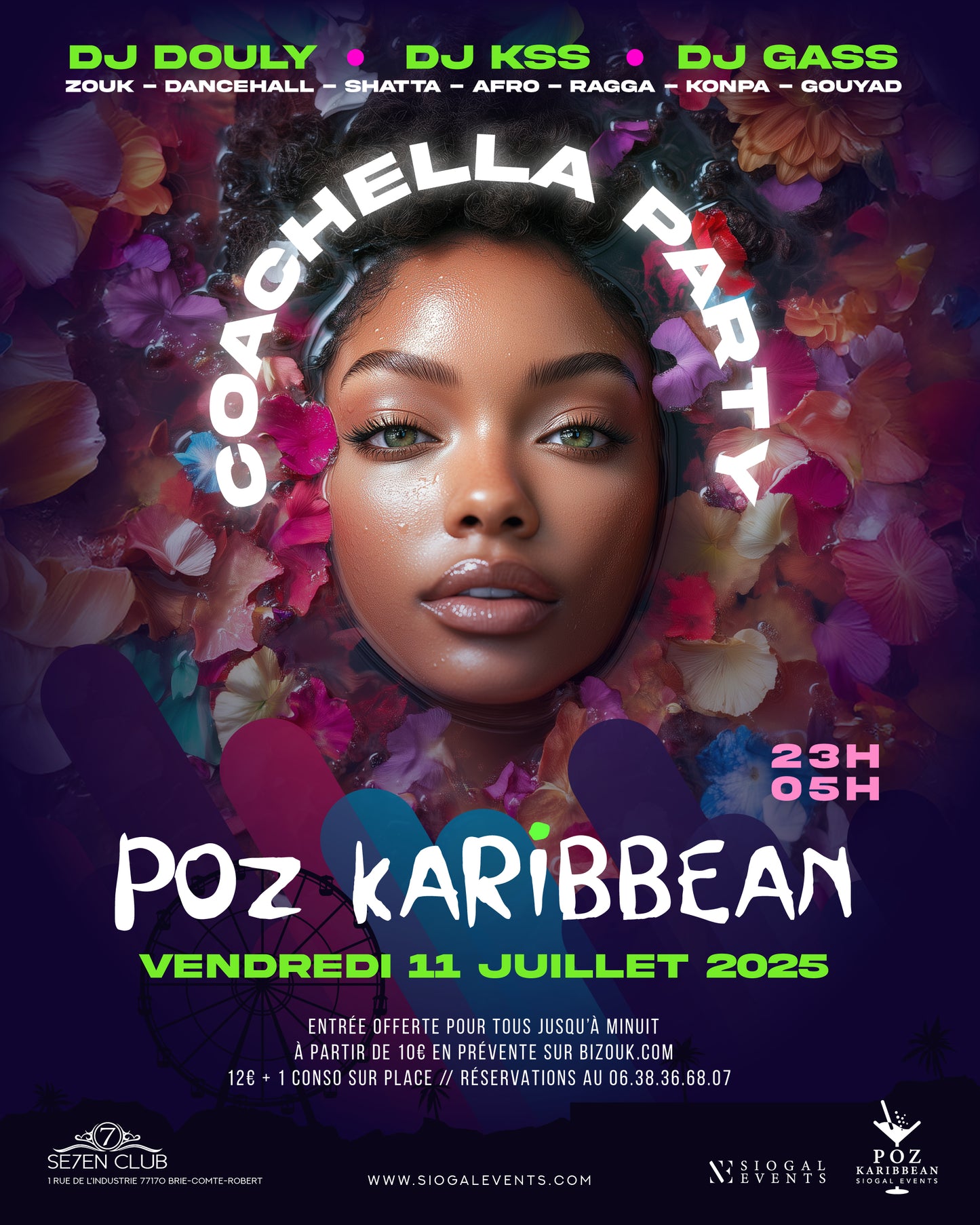 Poz Karibbean - Coachella Party - 11 Juillet 2025