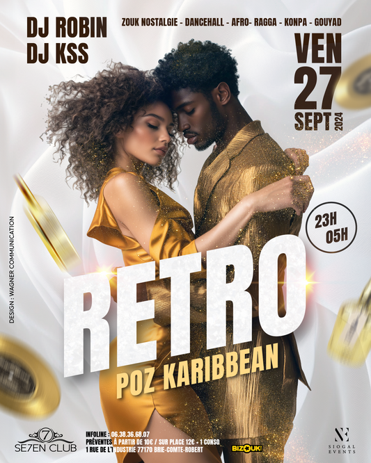 Poz Rétro - RETRO ZOUK - 27 SEPTEMBRE 2024